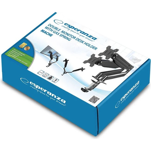 Кронштейн для двух мониторов ESPERANZA ERW020 MACHE