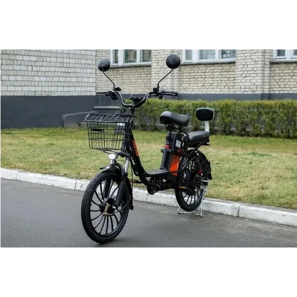 Электровелосипед AVM E-ALFA 20 Pro (черный)