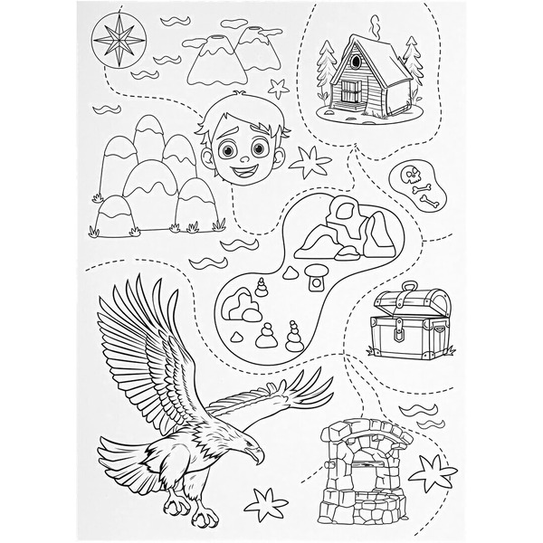 Набор для рисования Юнландия Набор юного художника 665674 (75пр)