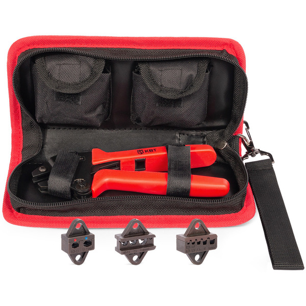 Пресс-клещи с набором матриц КВТ ПРОФИ CTM 78862