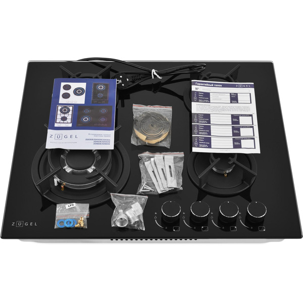 Варочная поверхность газовая ZUGEL ZGH603B