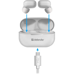 Наушники Defender Twins 905