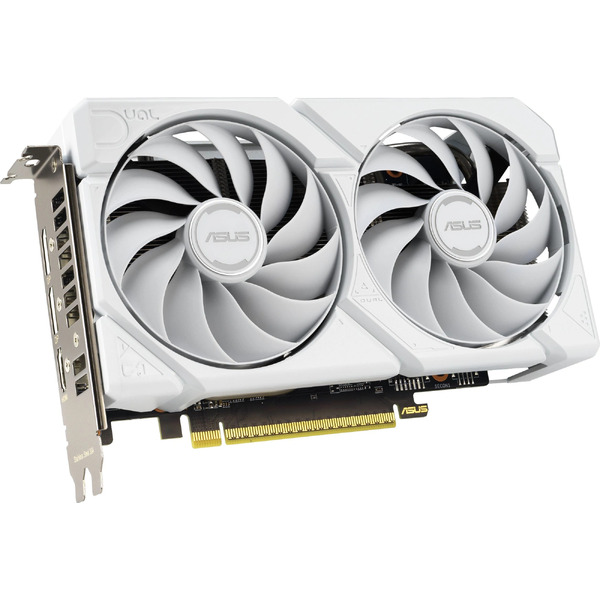 Видеокарта ASUS RX 9060 XT 16GB GDDR6 White (DUAL-RX9060XT-16G-WHITE)