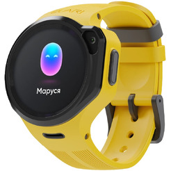 Детские умные часы Elari KidPhone 4GR M (желтый)