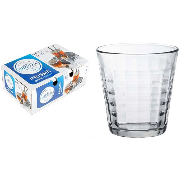 Набор стаканов Duralex Prisme Clear 1033AB06C0111