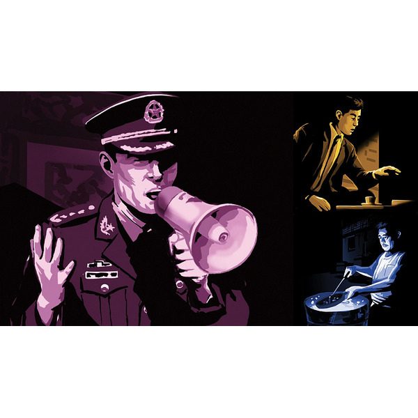 Настольная игра Звезда Гонконг во тьме 8774