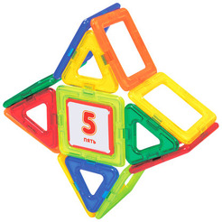 Магнитный конструктор BRAUBERG 663844 Kids Magnetic Blocks-26