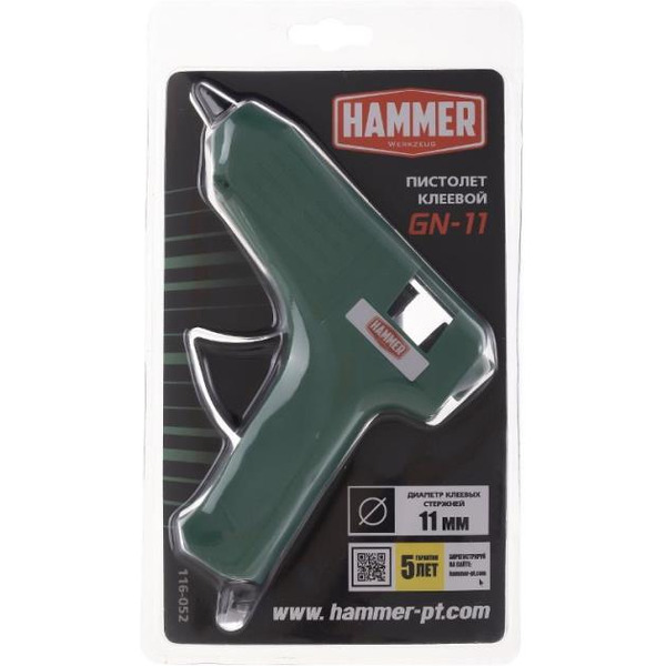 Термоклеевой пистолет Hammer Flex GN-11 674265