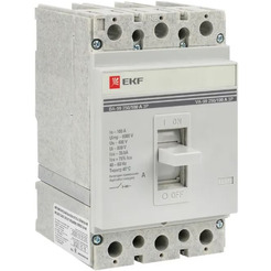 Выключатель автоматический EKF PROxima ВА-99 250/ 100А 3P 35кА