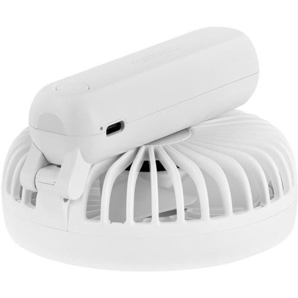 Вентилятор портативный Rombica Flow Handy Fan V White