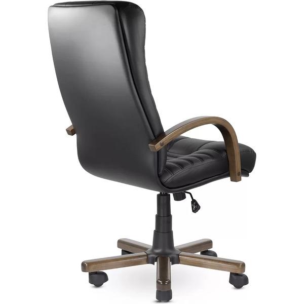 Кресло офисное UTFC Атлант В хром МБ К01 (черный)