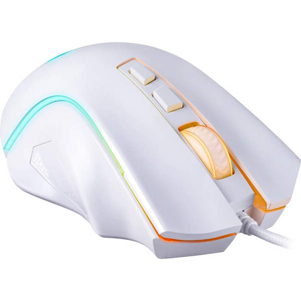 Проводная игровая мышь REDRAGON Griffin белый,RGB,7кнопок,7200dpi (77836)