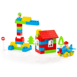 Конструктор Полесье 52544 Строитель