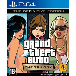 Игра для PS4 Grand Theft Auto: The Trilogy. The Definitive (русские субтитры)