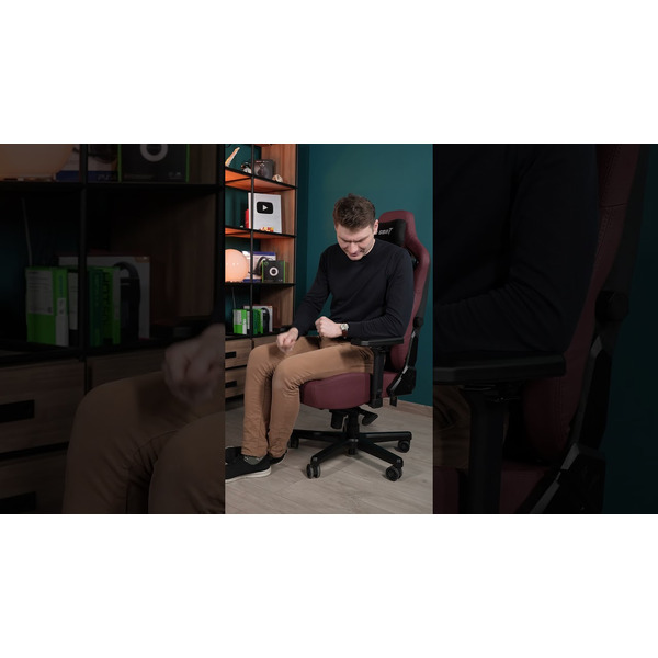 Игровое кресло AndaSeat Kaiser 3 L, черный (AD12YDC-L-01-B-PV/C)