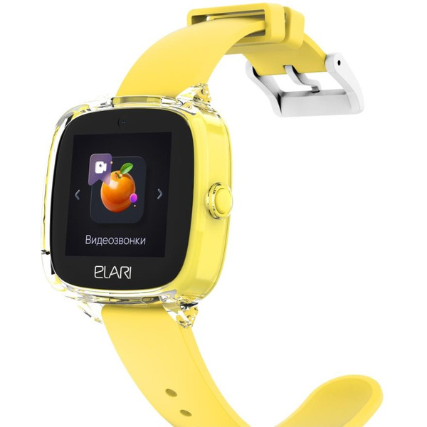 Детские умные часы Elari KidPhone Fresh 4G KP-4G-F-Y (желтый)
