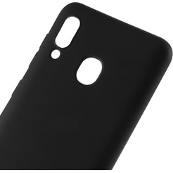 Бампер Bingo Matt TPU для SAMSUNG Galaxy A20 Черный