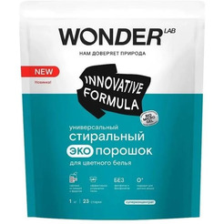 Стиральный экопорошок для WONDER LAB цветного белья 1 кг