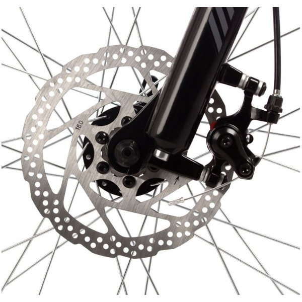 Велосипед Foxx Atlantic 27.5 р.16 2024 27AHD.ATLANTIC.16G (черный/зеленый)