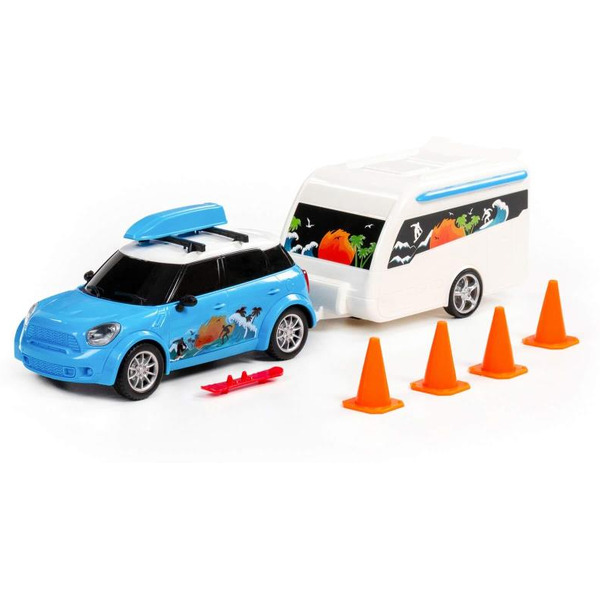 Автомобиль Полесье Круиз с прицепом 92533