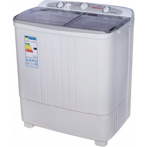 Стиральная машина полуавтомат SATURN ST-WK7602 серая