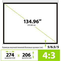 Экран Cactus CS-PSW-206X274