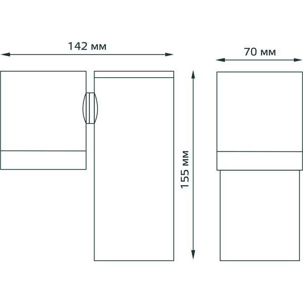 Светильник садово-парковый Gauss GD151