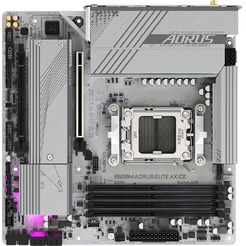 Материнская плата Gigabyte B650M Aorus Elite AX Ice