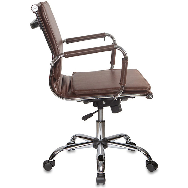 Кресло Бюрократ CH-993-LOW/BROWN