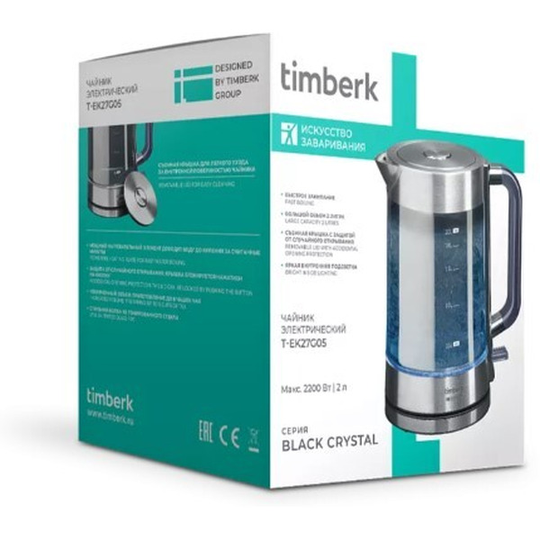 Электрический чайник Timberk T-EK27G05