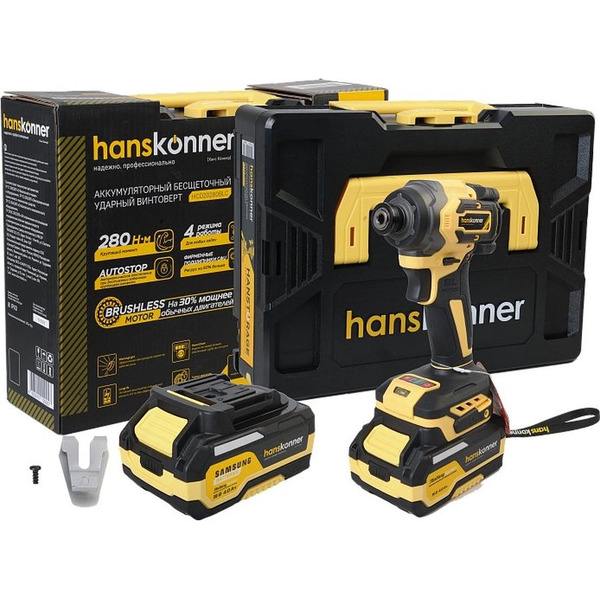 Винтоверт Hanskonner HCD20280BLC