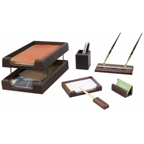 Настольный набор Bestar Apollon 6259XDX 236352 (6 предметов, орех)