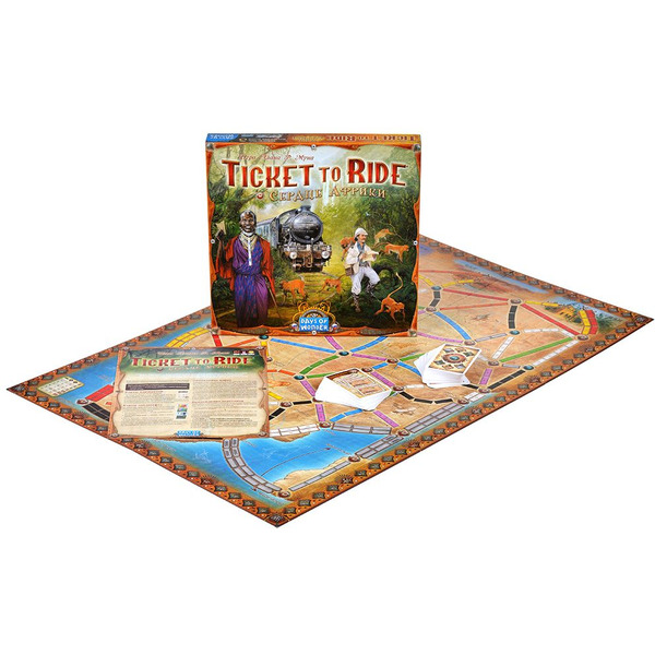 Настольная игра Hobby World 915781 Ticket to Ride : Сердце Африки