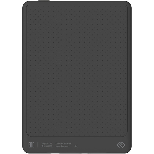 Электронная книга Digma A6 plus (темно-серый)