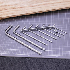 Набор ключей Г-образных шестигранных Deli EDL3091