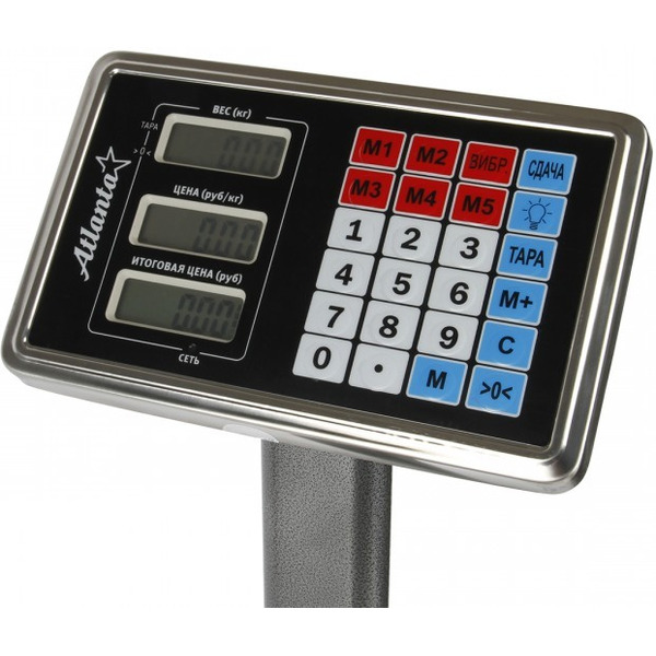 Весы торговые электронные напольные Atlanta ATH-6114 (gray)