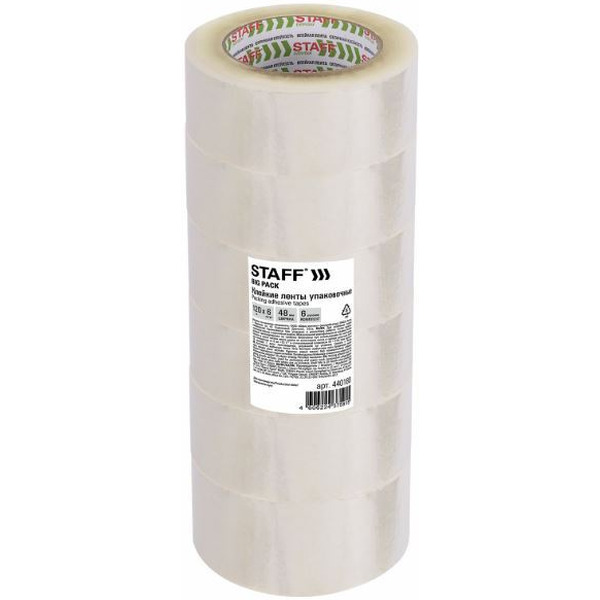 Скотч STAFF 440180 6 шт