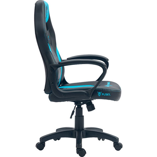 Кресло компьютерное FLOKY VIBE Aqua-Black