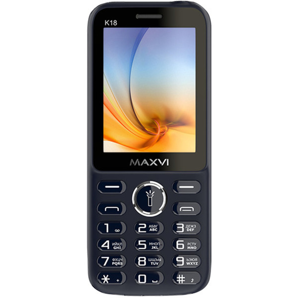 Мобильный телефон Maxvi K18 (синий)