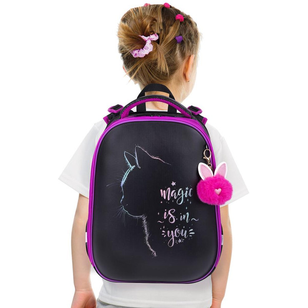 Ранец BRAUBERG SHINY Magic cat 271381