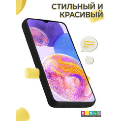 Бампер Bingo Liquid TPU для SAMSUNG Galaxy A22 4G Черный