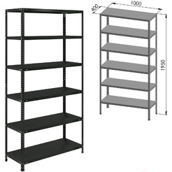 Стеллаж Brabix Ms Kd-200/40-6 291272