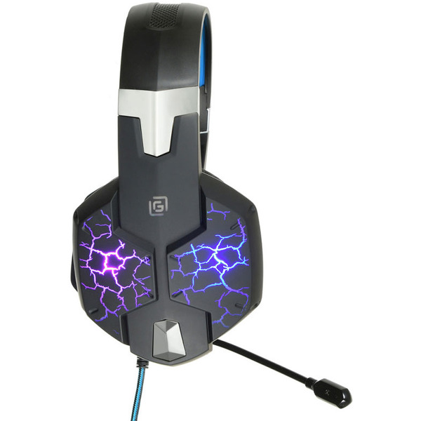 Наушники Oklick HS-L930G Snorter (черный/синий)
