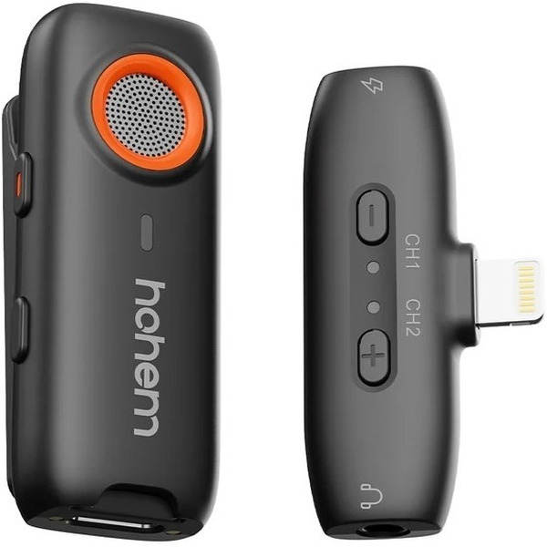Беспроводной петличный микрофон Hohem MC-01 Lightning