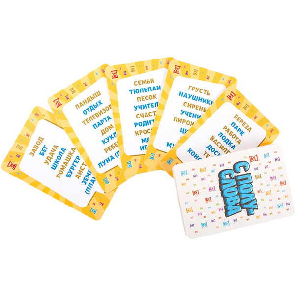 Настольная игра Dream Makers С полуслова.Cards 2413C