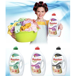 Гель для стирки черного белья Passion Gold (100 стирок) 4 л