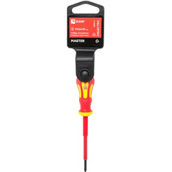 Отвертка EKF Master ph-0-75-mas-in PH0x75 мм 1000В