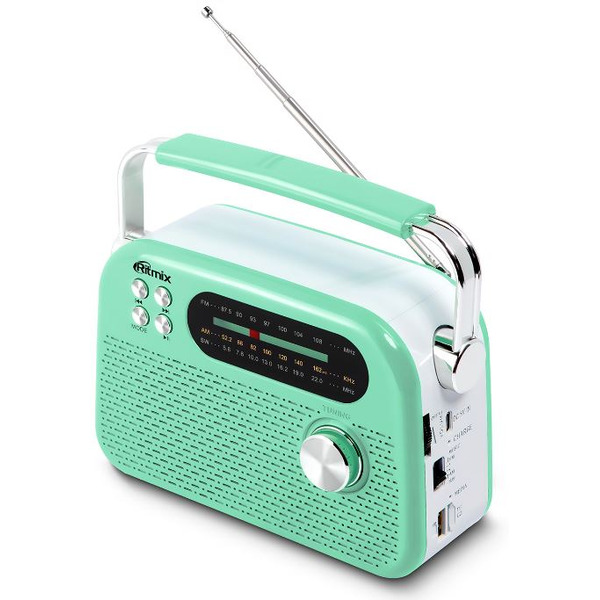 Радиоприёмник RITMIX RPR-045 (мятный)