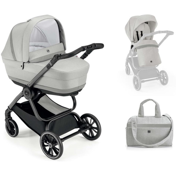 Универсальная коляска CAM Milano (2 в 1, серый меланж)