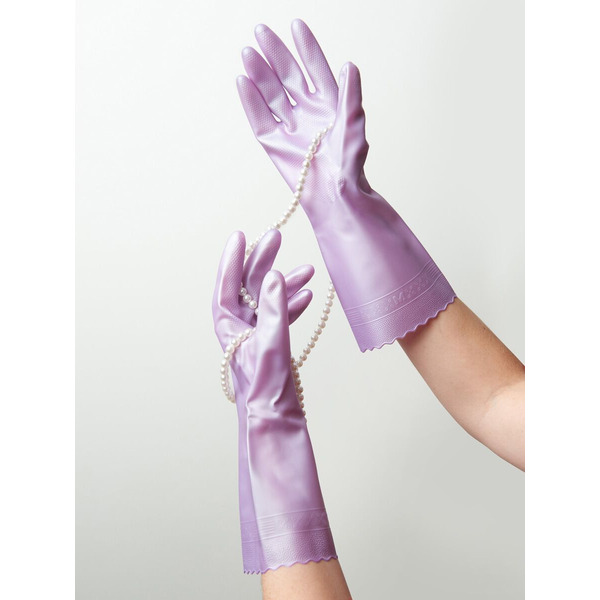 Перчатки хозяйственные BRADEX Жемчужные 77521 (р-р S)